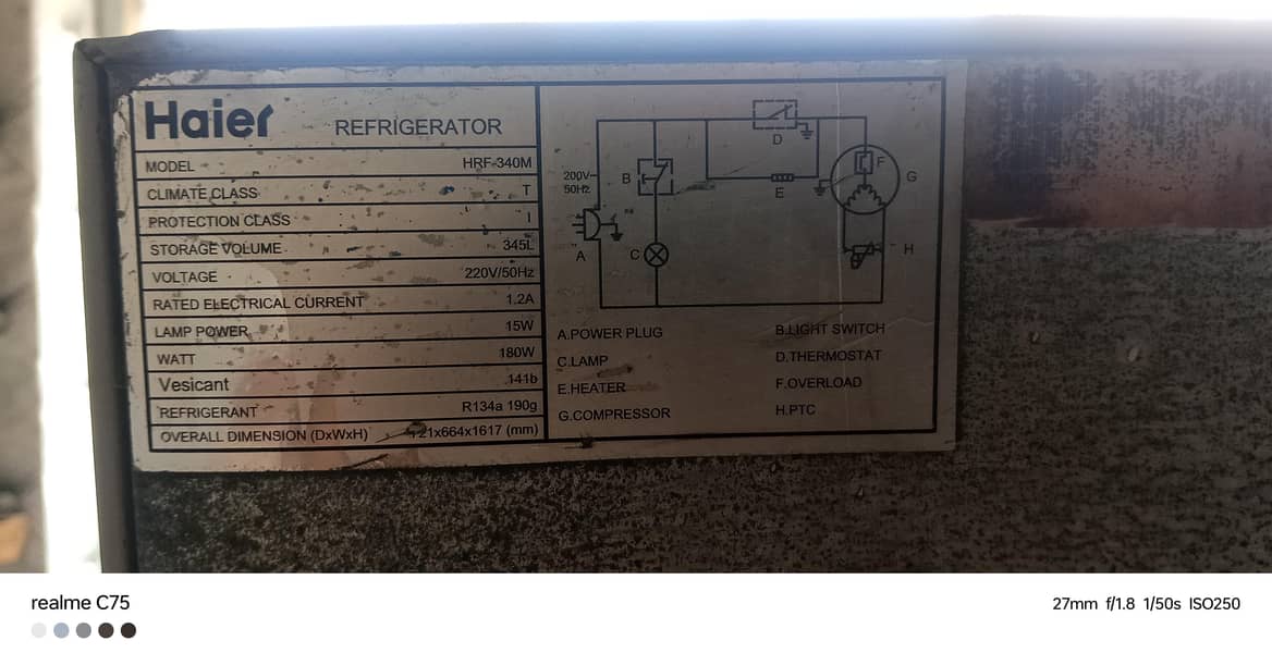 Haier refrigerator 2