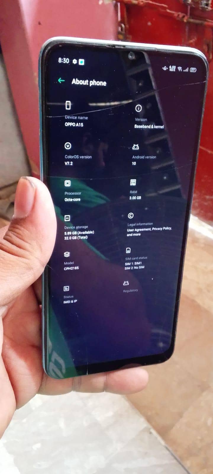OPPO A15 9