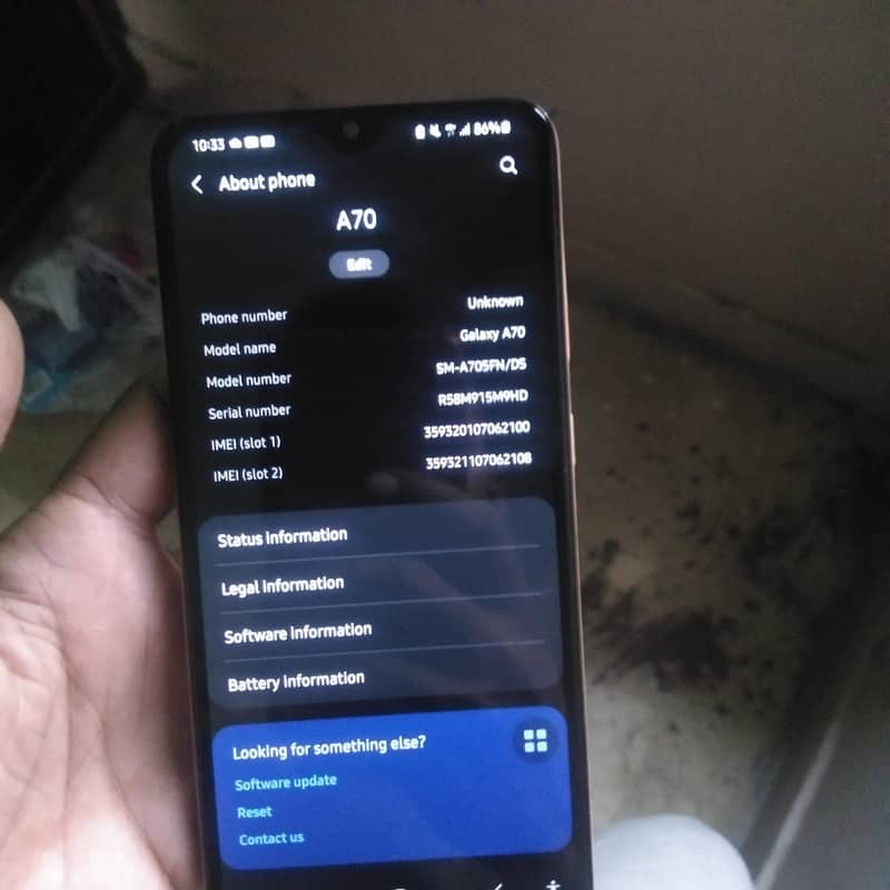 samsung A70 7