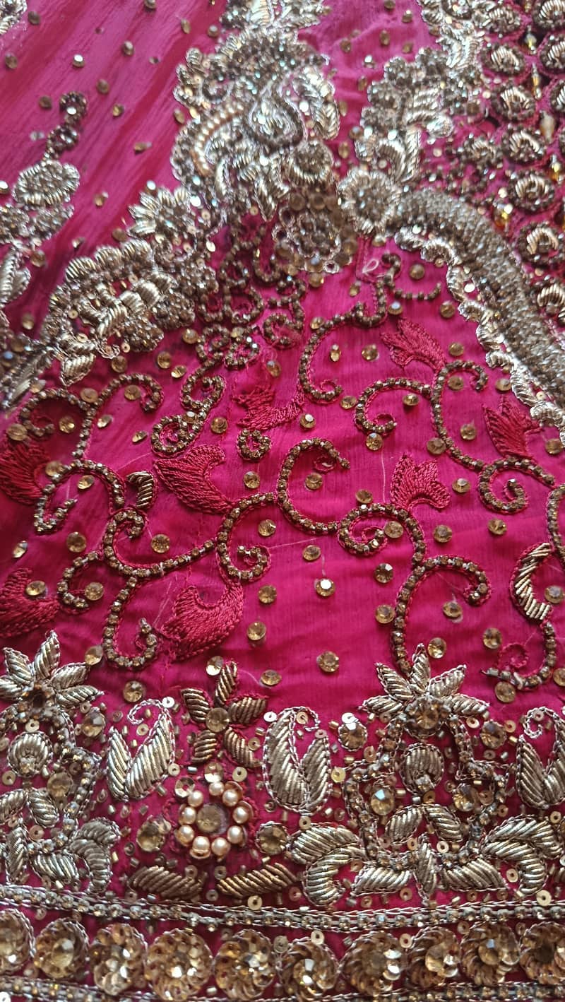 reddish full embroidered maxi 1