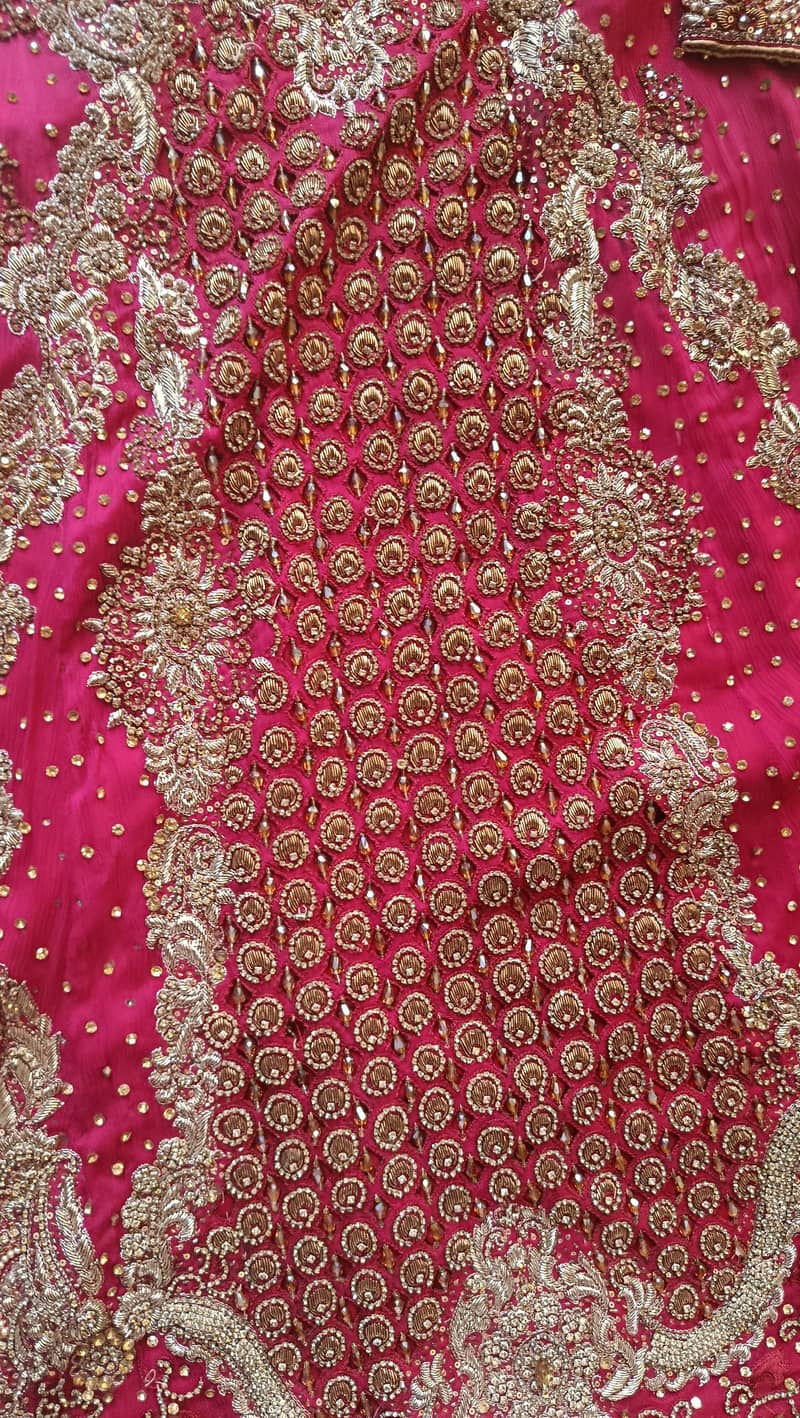 reddish full embroidered maxi 2