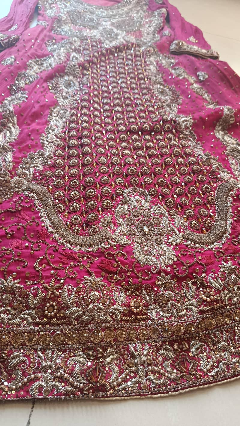 reddish full embroidered maxi 3
