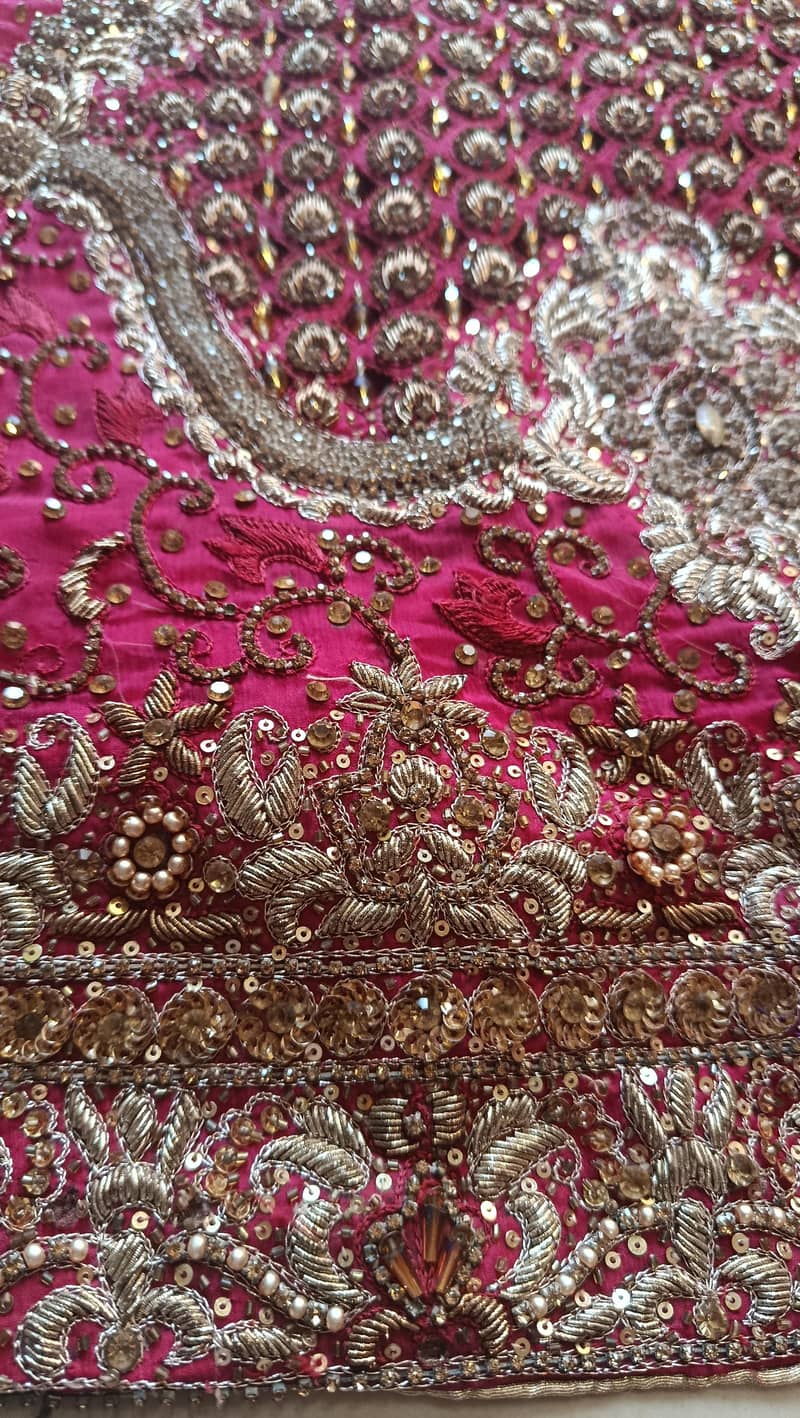 reddish full embroidered maxi 4