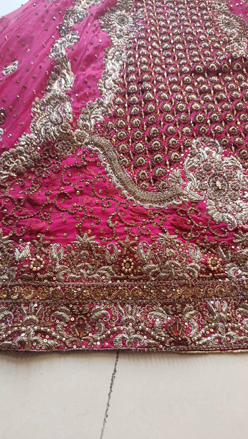 reddish full embroidered maxi 8