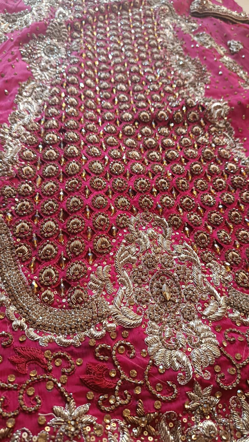 reddish full embroidered maxi 9