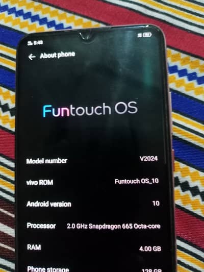 Vivo y51s 4gb Ram 128gb Storage