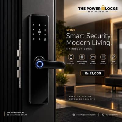Fingerprint Digital Brand New Door Lock | Smart Door Security Lock