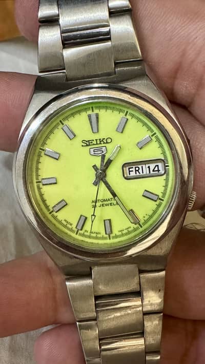Seiko 5 Automatic 21 jewels japan made original