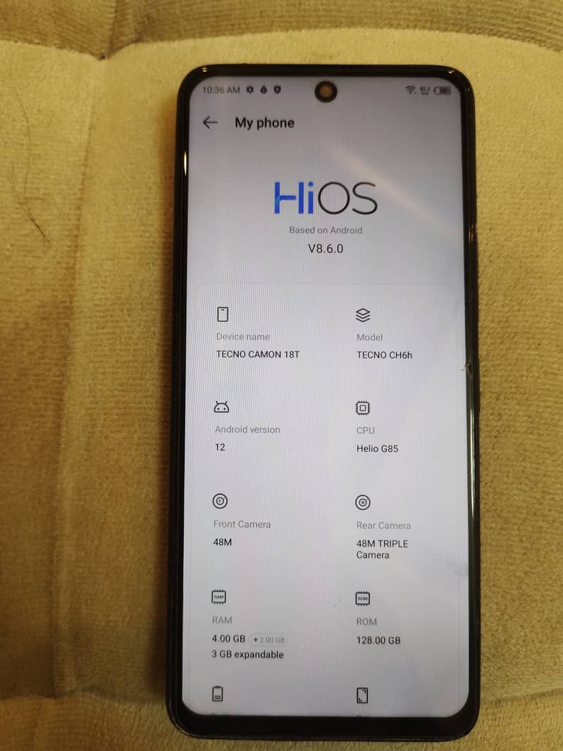 Tecno CAMON 18T 3