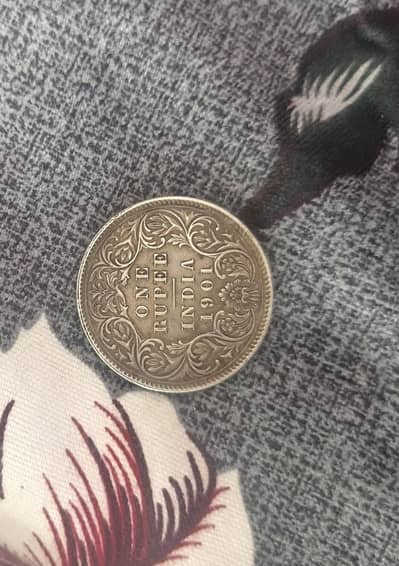 1 RUPEE 1901 VICTORIA EMPIRES