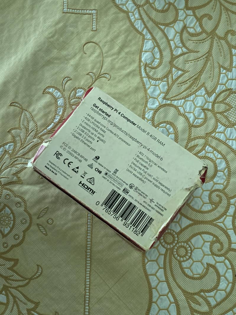 Raspberry pi 4B (4 GB) 1