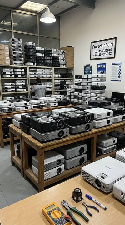 Used branded High-quality projectors available here 03]49]66]22[992