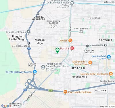10 Marla Corner Plot For Sale At Govt Superior Services Lahore