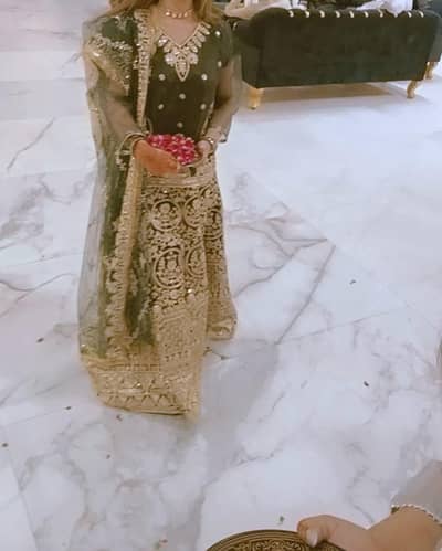 Title: 2 Beautiful Lehngas for Sale – Like New – Rs. 12,000