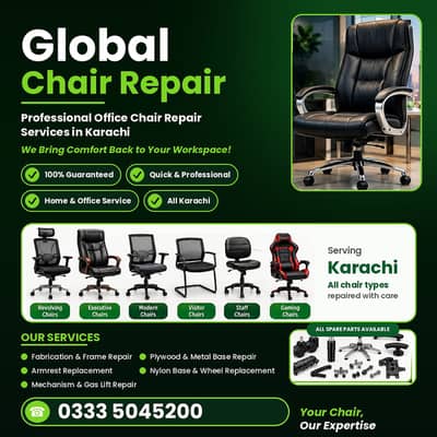 Gaming chair repair | Office Chair Repairing | Revolving Chair Repair