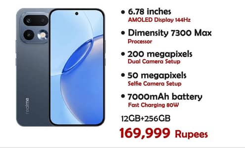 Realme 16 pro 12 512