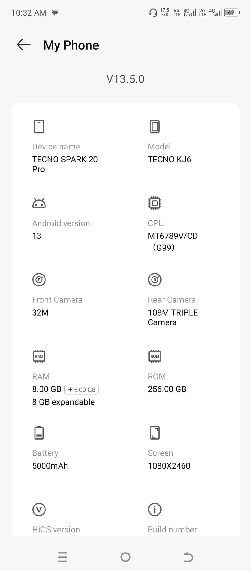 Tecno Spark 20 Pro 0