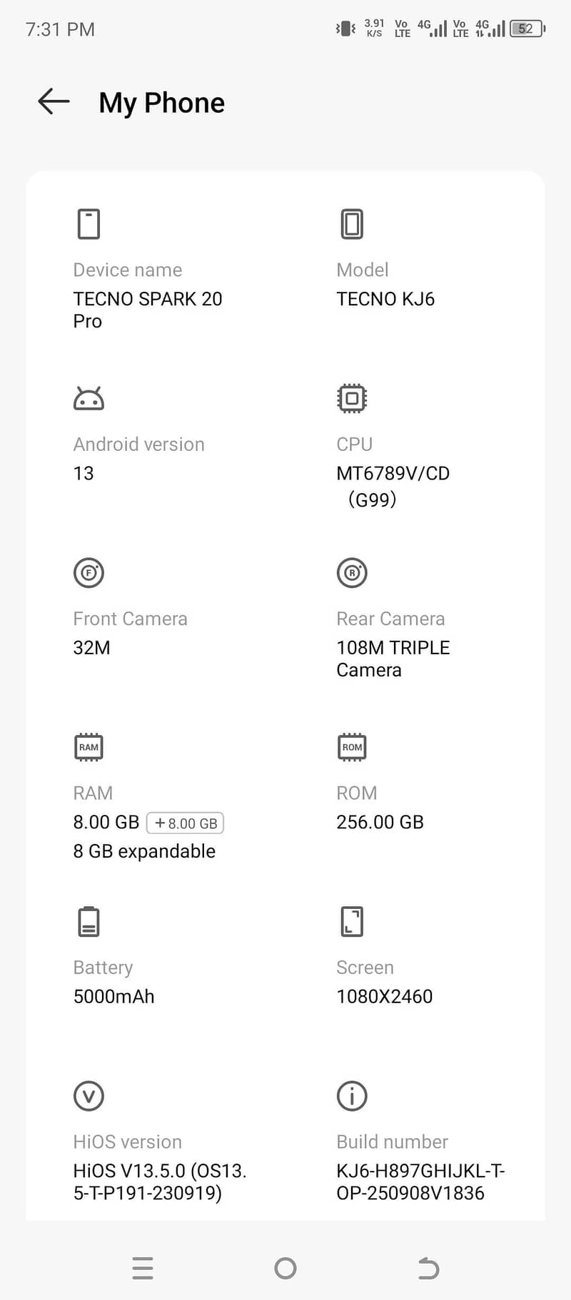 Tecno Spark 20 Pro 9