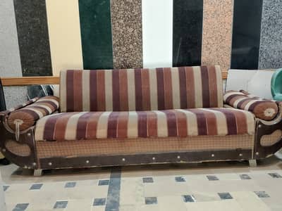 3 Seater Sofa Cum Bed For Sale - Urgent Sale