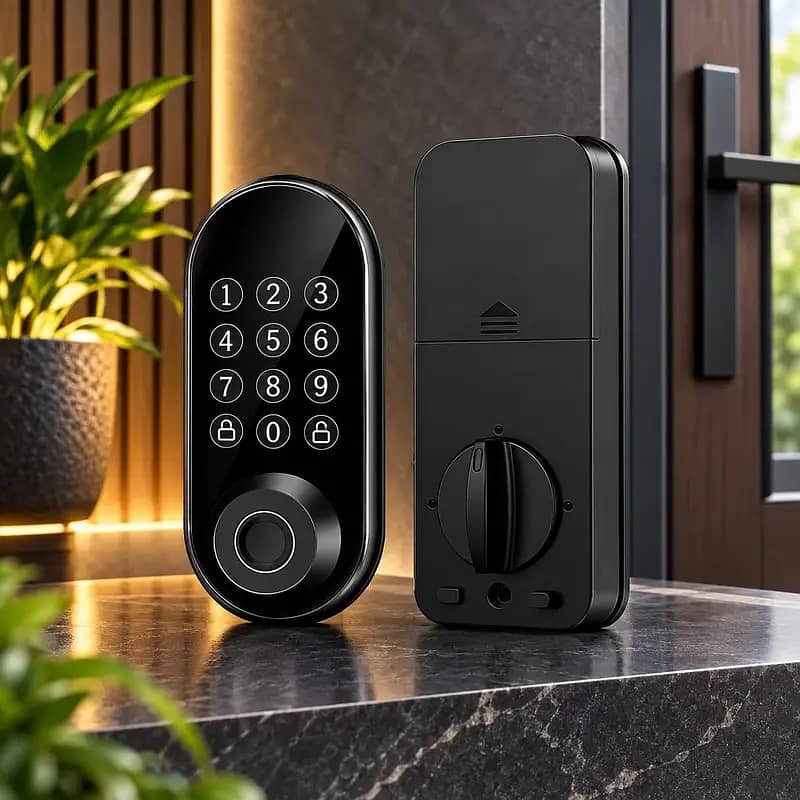 Advanced Door Lock SF-059 | Keyless Entry | Fingerprint & PIN Securit 11