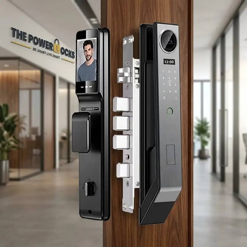 Advanced Door Lock SF-059 | Keyless Entry | Fingerprint & PIN Securit 12