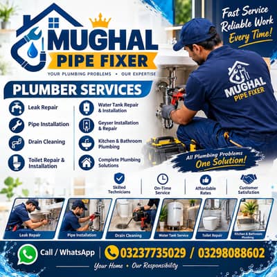 Professional Plumber Services | Pipe Repair & Installation