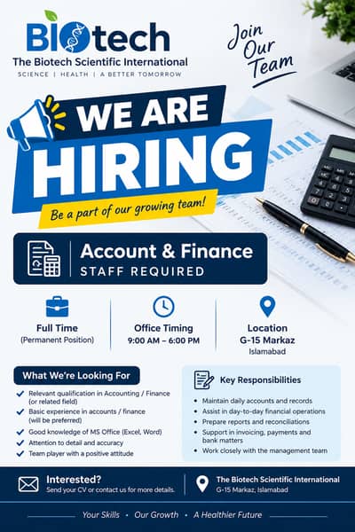 We neend account for our company full time