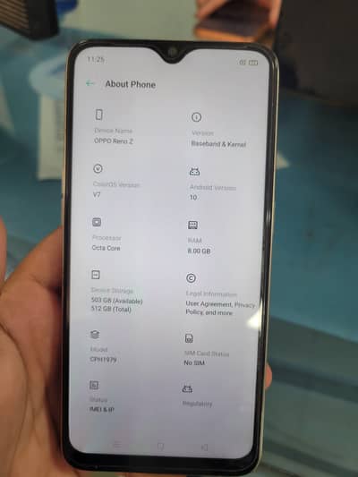 OPPO Reno Z 8gb 512gb