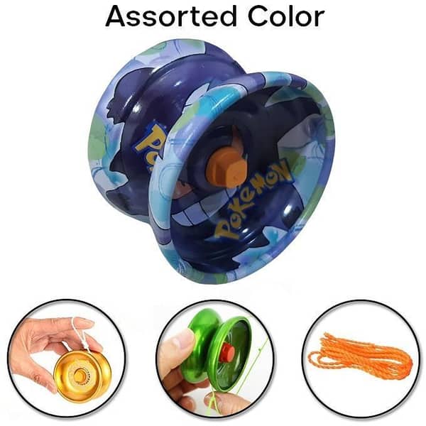 T  Pokémon Magical Metal YOYO Trending Toy for Kids - Aluminum Quality - Assorted Color
