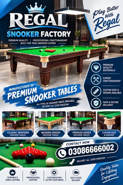Snooker Club Setup | Snooker & Pool Tables /Snooker Table Maker