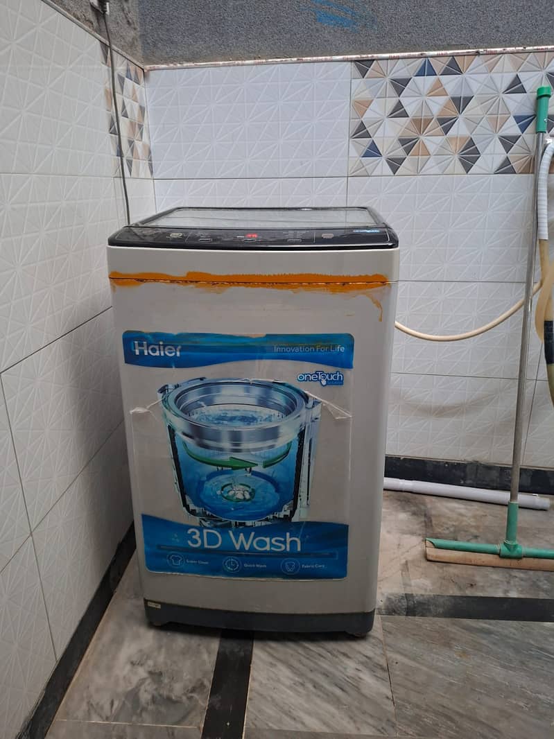 Haier Automatic Washing Machine 1