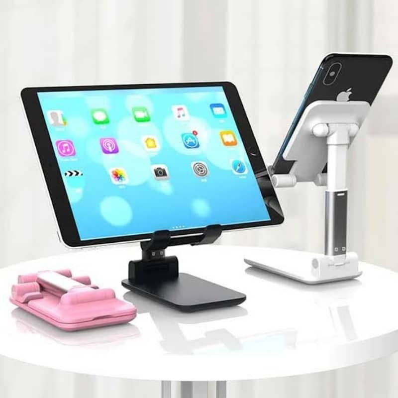 Universal Foldable Mobile & Tablet Stand | Adjustable Multi-Angle 2