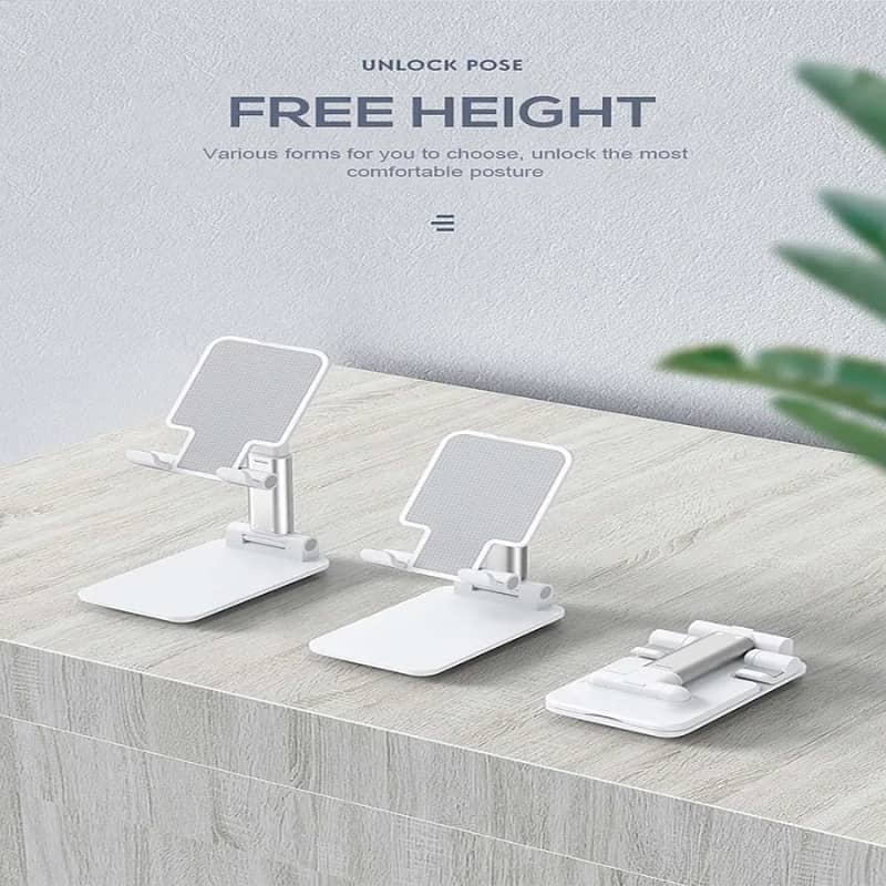 Universal Foldable Mobile & Tablet Stand | Adjustable Multi-Angle 6