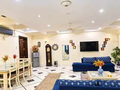 Fully Furnished Basement available for rent in F7 Islamabad