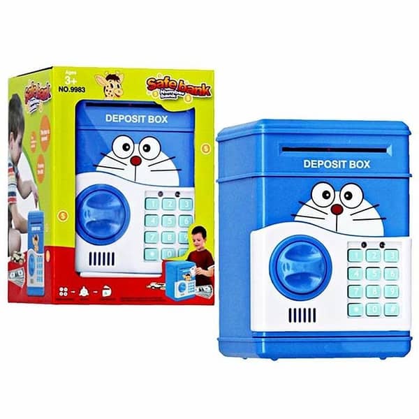 Doraemon Safe With Electronic Lock