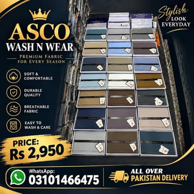 Asco wash n wear for mens
