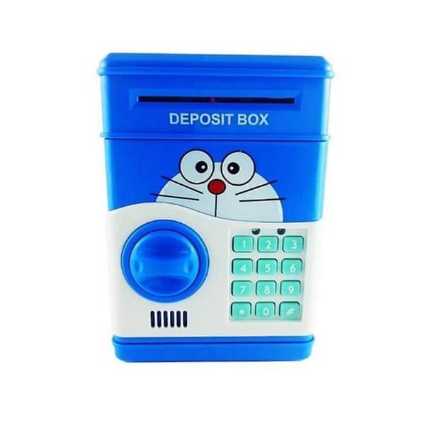 T  Doraemon Safe With Electronic Lock