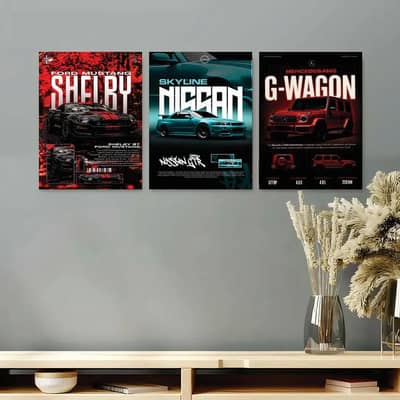 AUTOMOTIVE WALL ART, FREE DELIVERY ALL OVER PAKISTAN!