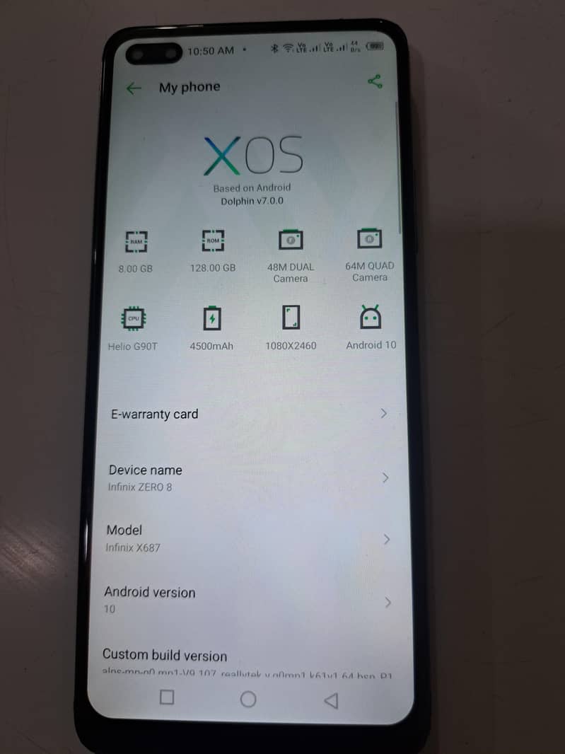 Infinix Zero 8 4