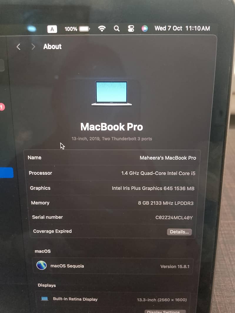 MacBook pro 6