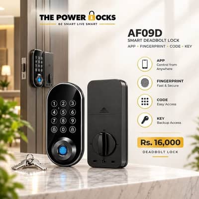 Offices Digital Smart Door Locks I Dead Bolt Lock I AI Face Locks