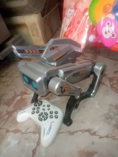 Remote control AI robot dog