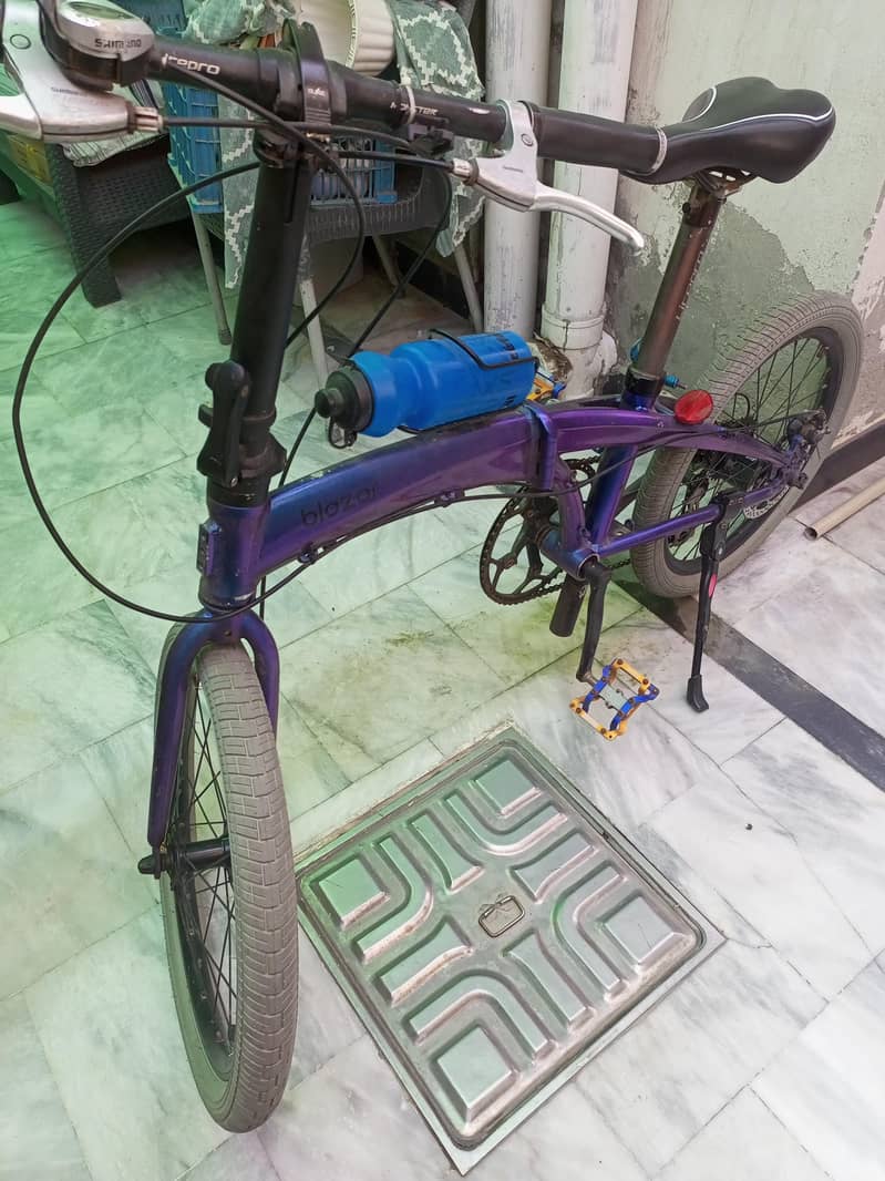 BLAZOR E9 FOLDING BICYCLE VERY CHEAP 1