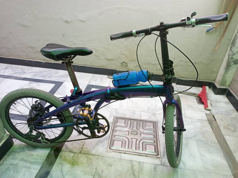 BLAZOR E9 FOLDING BICYCLE VERY CHEAP 2