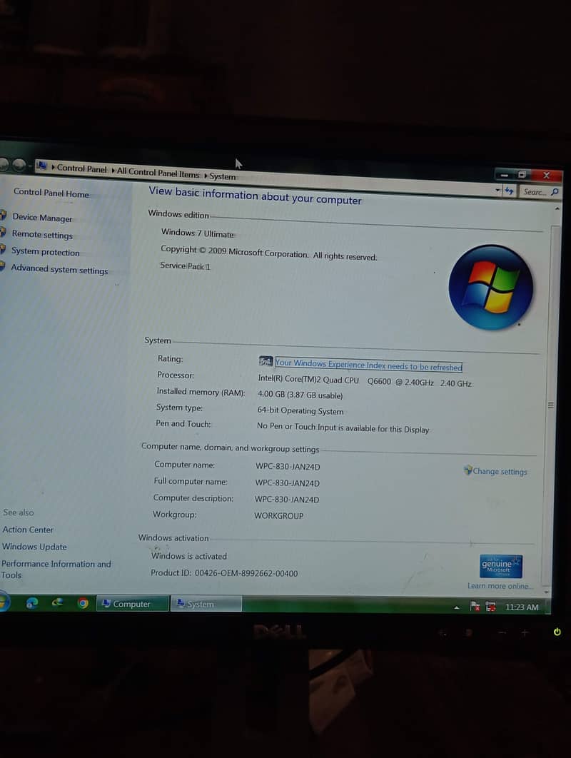 Core to due pc 0