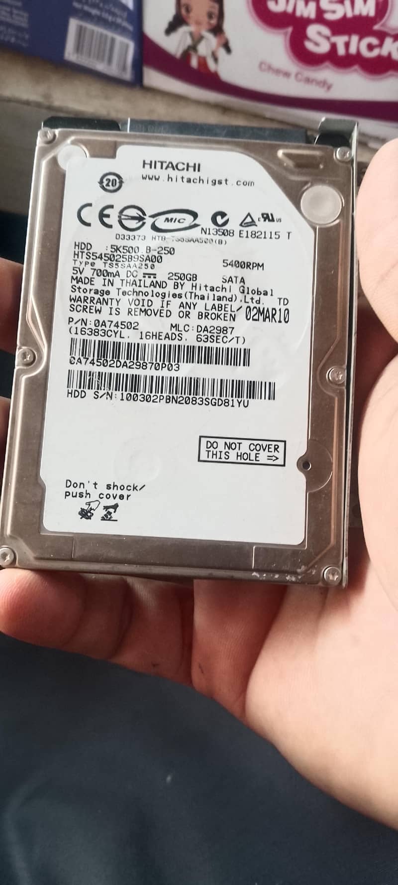 hard disk 0