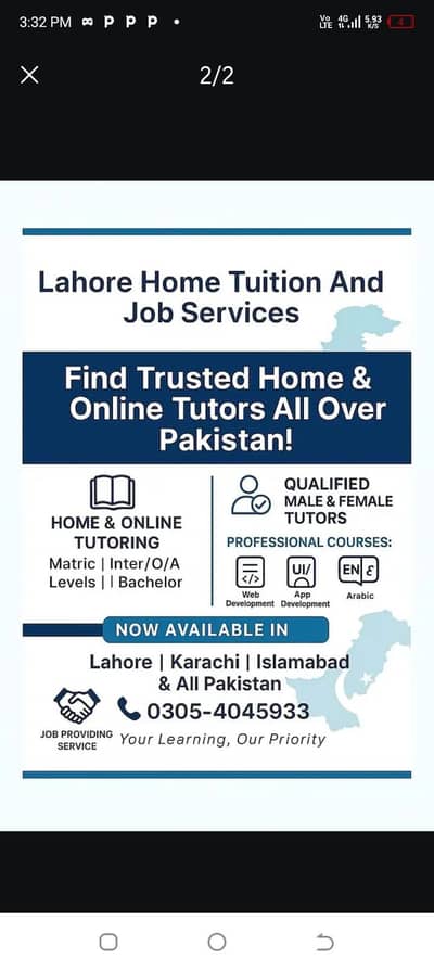 home tutor provide