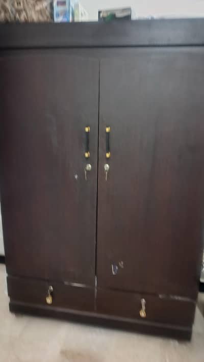 new condition wardrobe in sale