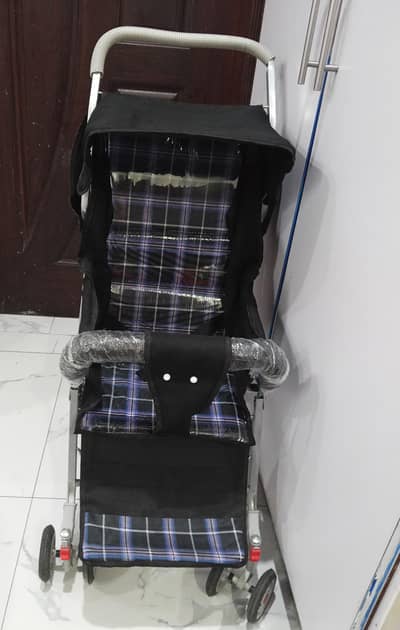 Foldable Baby Stroller (Strong Iron Frame) - Brand New Condition pram