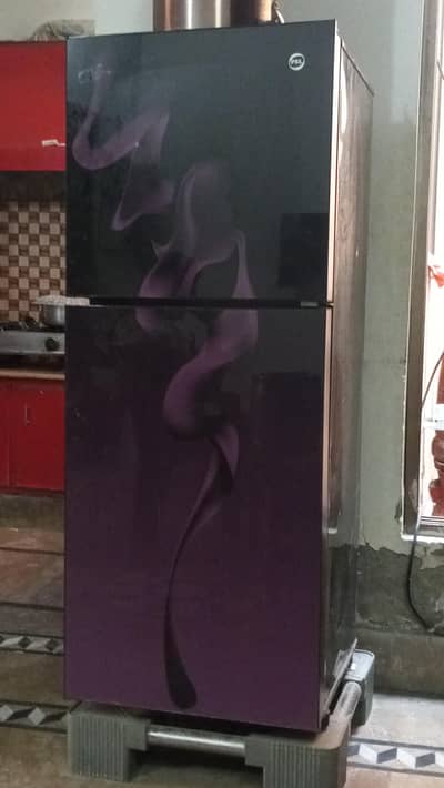 pel glass door refrigerator